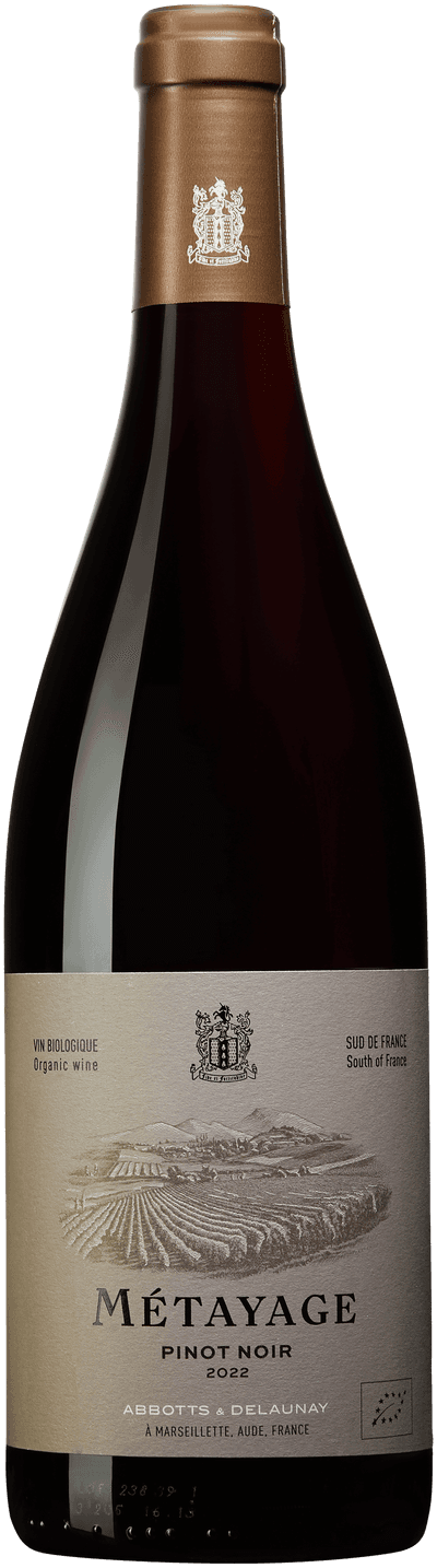 Abbotts & Delaunay Métayage Pinot Noir 2022