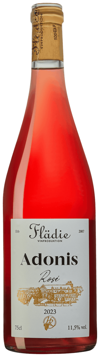 Adonis Rosé Flädie Vingård och Vinproduktion 2023