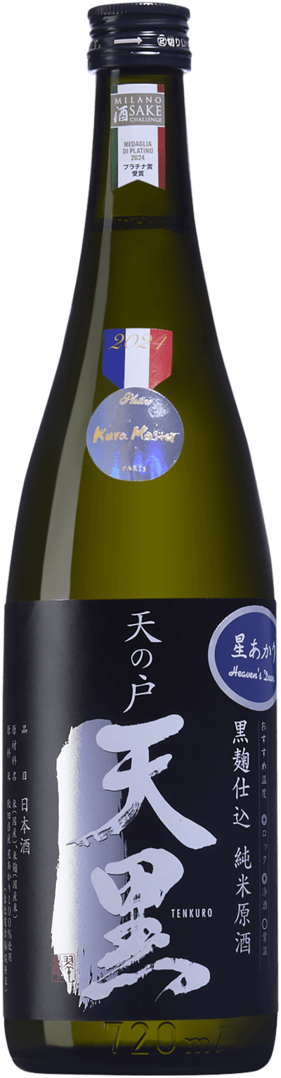 Amanoto Tenkuro Kuro Koji Junmai  Sake
