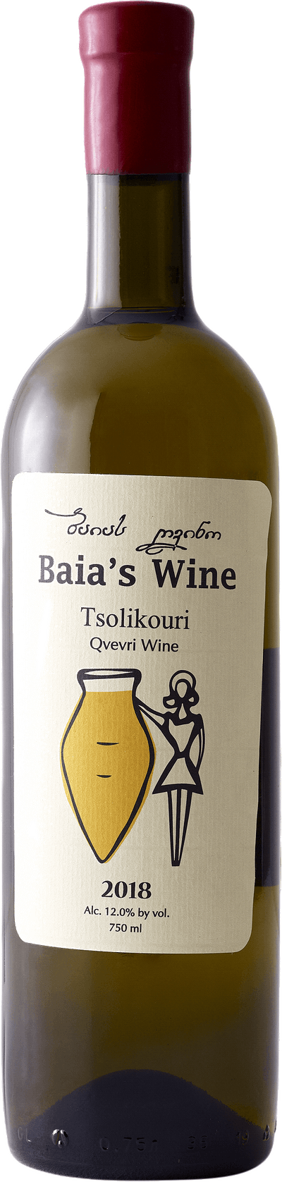 Baia's Wine Tsolikouri Qvevri Wine 2019