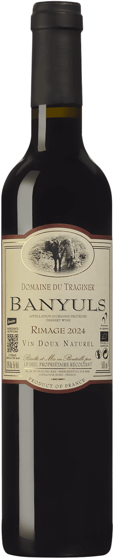 Banyuls Rimage Vin doux naturel 2024