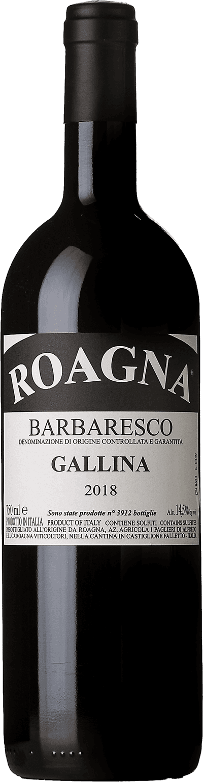 Barbaresco Gallina Roagna Azienda Agricola I Paglieri 2018