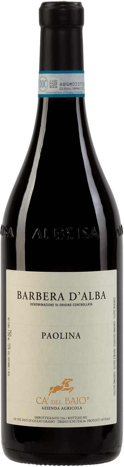 Barbera d'Alba Paolina Ca' del Baio 2024