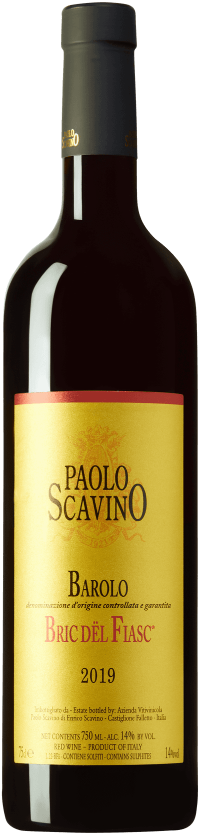 Barolo Bric dël Fiasc Paolo Scavino 2019