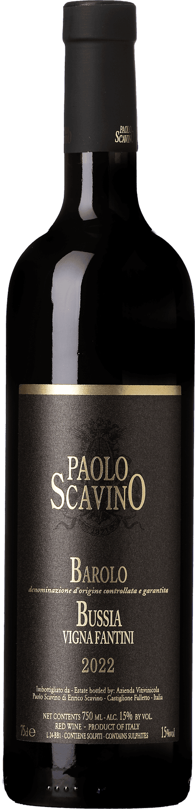 Barolo Bussia Vigna Fantini Paolo Scavino 2022