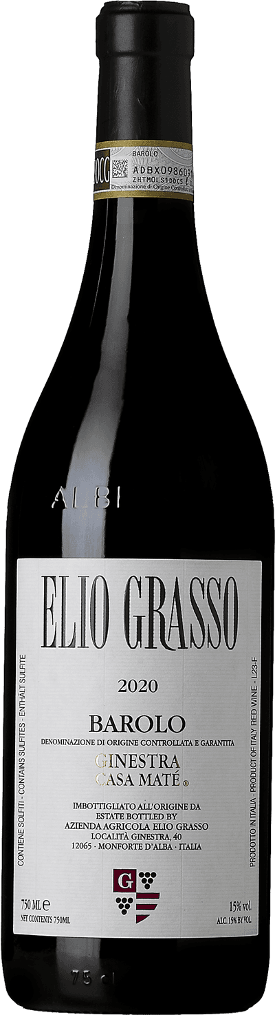 Barolo Ginestra Casa Maté Elio Grasso 2020