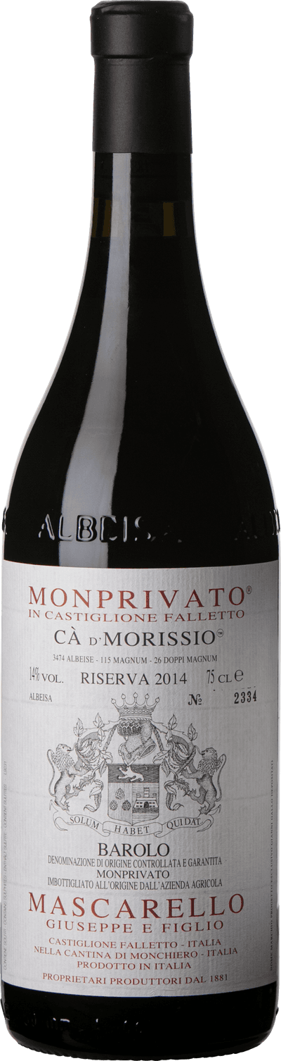 Barolo Monprivato Riserva Ca’ d’Morissio Giuseppe Mascarello 2014