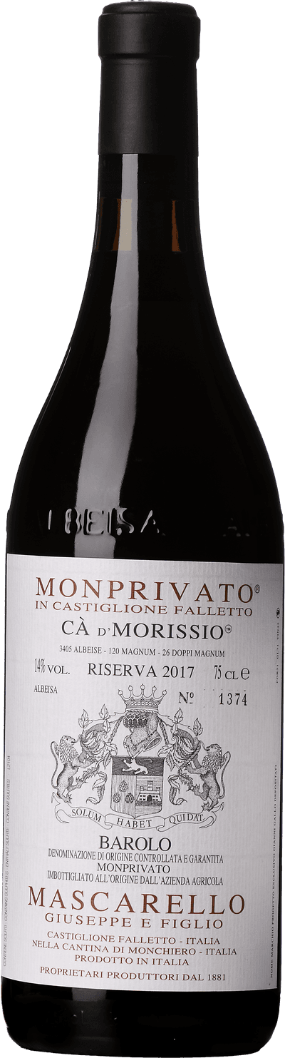 Barolo Monprivato Riserva Ca d'Morissio, Giuseppe Mascarello 2017