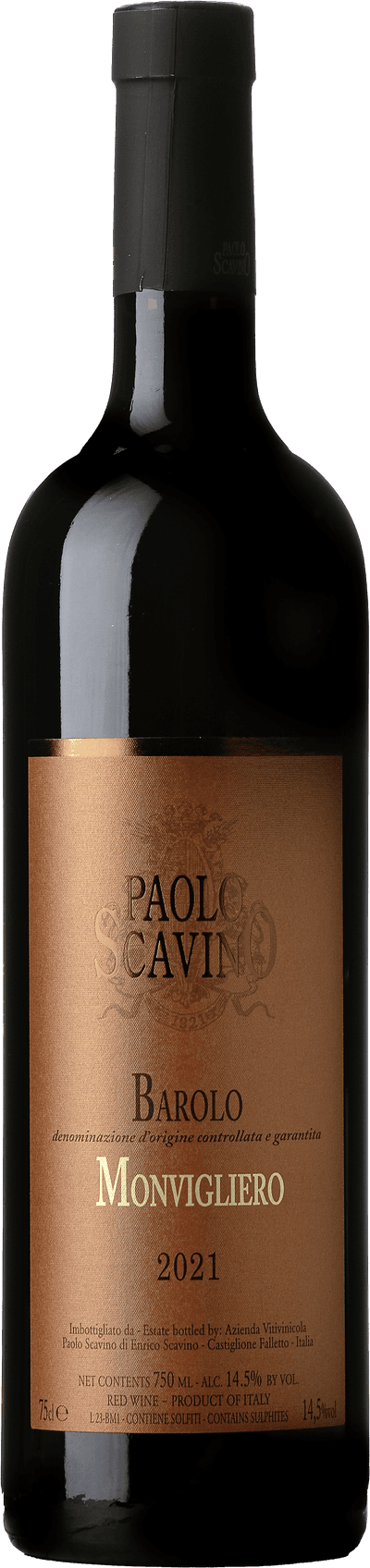 Barolo Monvigliero Paolo Scavino 2021