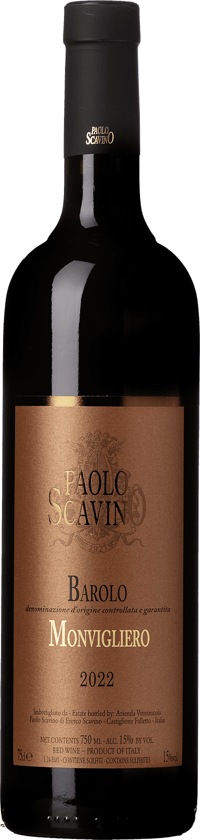 Barolo Monvigliero Paolo Scavino 2022