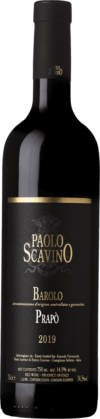Barolo Prapò Paolo Scavino 2019