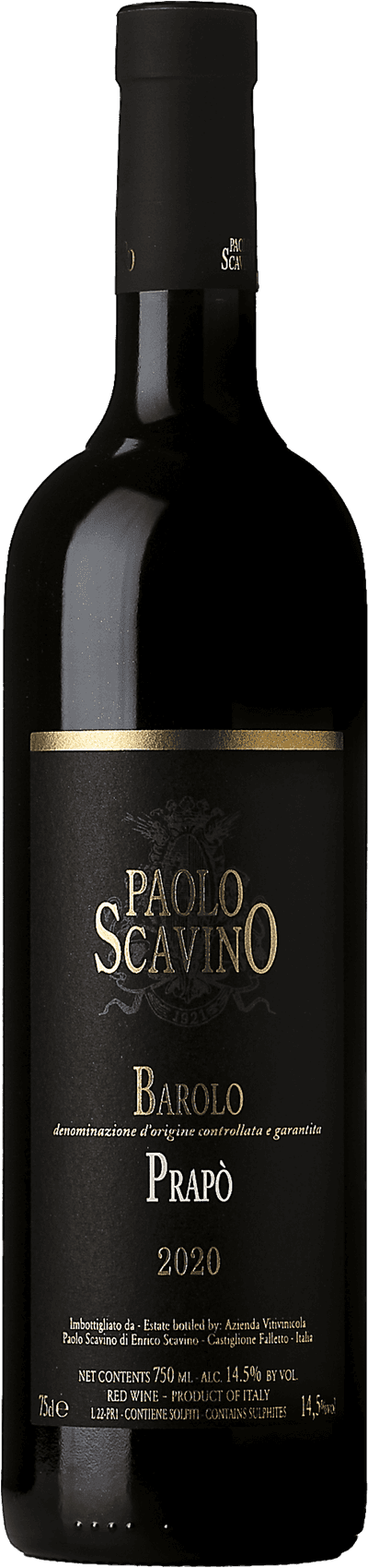 Barolo Prapò Paolo Scavino 2020