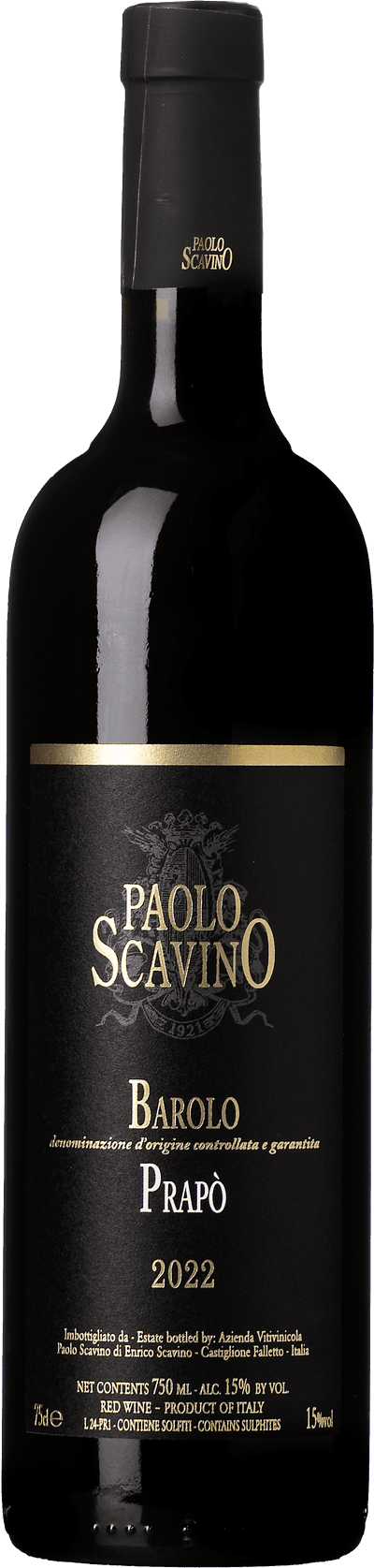 Barolo Prapò Paolo Scavino 2022