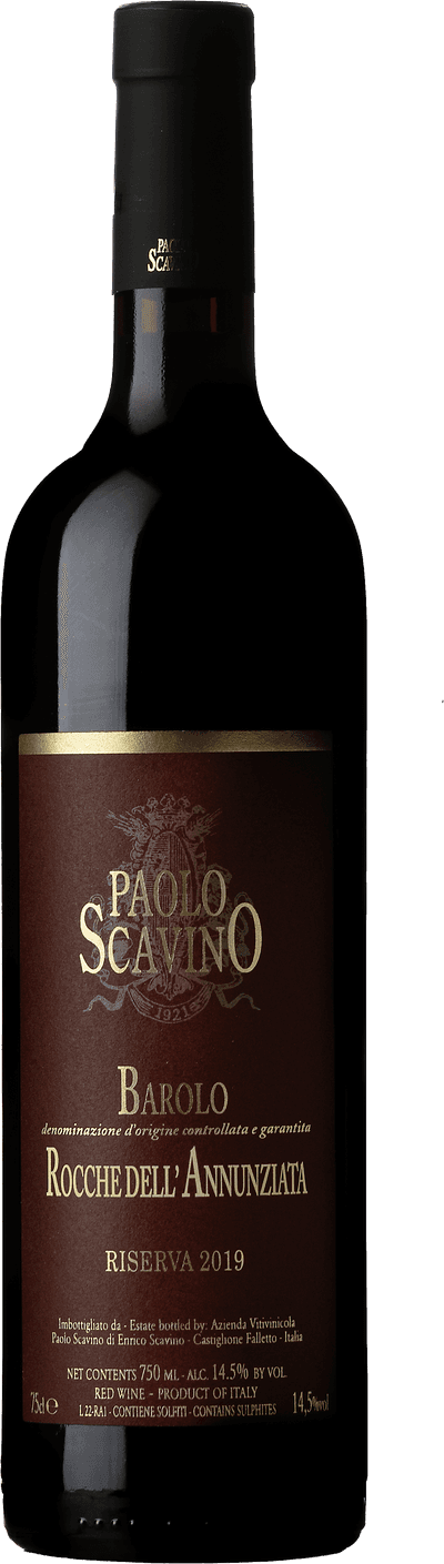 Barolo Riserva Rocche dell'Annunziata Paolo Scavino 2019