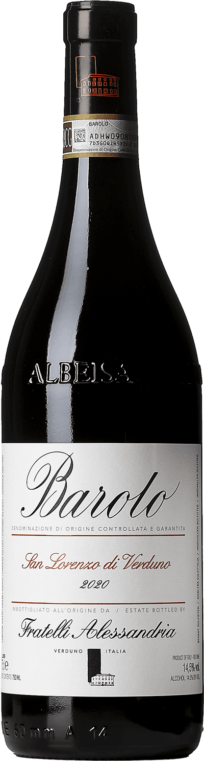 Barolo San Lorenzo Fratelli Alessandria 2020