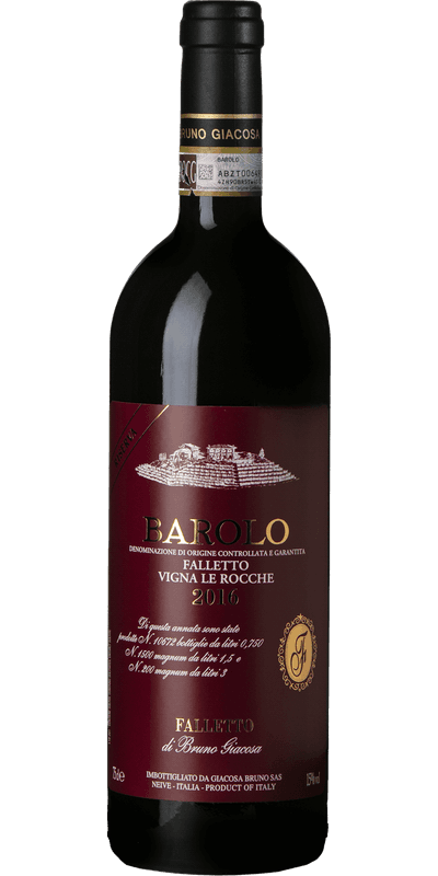 Barolo Vigna Le Rocche Riserva, Bruno Giacosa 2016