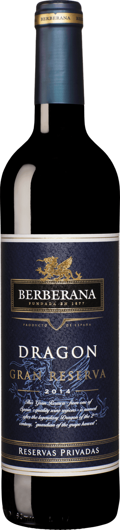 Berberana Dragon Gran Reserva 2014