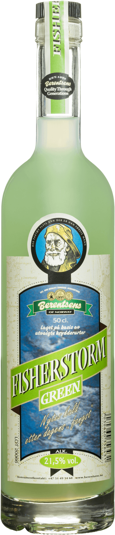 Berentsens Fisherstorm Green Snaps
