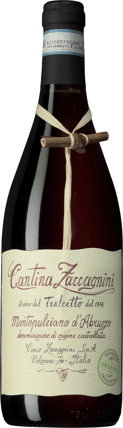 Cantina Zaccagnini Del Tralcetto Montepulciano d’Abruzzo Organic 2024