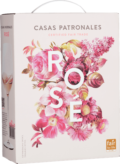 Casas Patronales Rosé Cabernet Sauvignon och Merlot 2025