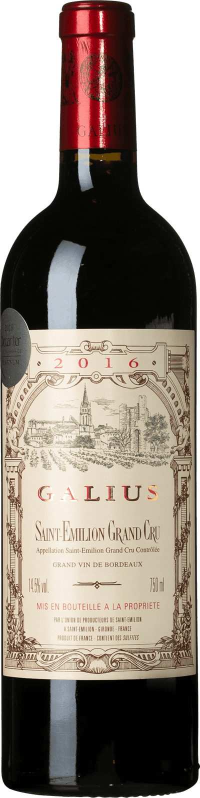 Ch Galius St Emilion Grand Cru 2021