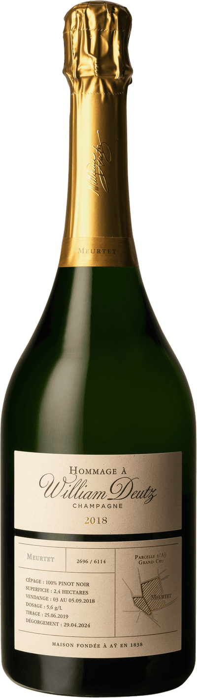 Champagne Deutz Hommage à William Deutz La Meurtet 2018