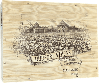 Château Durfort-Vivens Les Parcelles Trälåda Rött vin