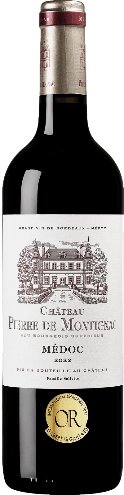 Château Pierre de Montignac Médoc Cru Bourgeois Supérieur 2022