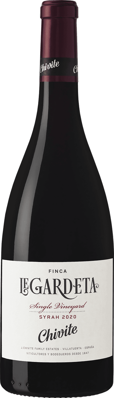 Chivite Finca Legardeta Single Vineyard Syrah 2022