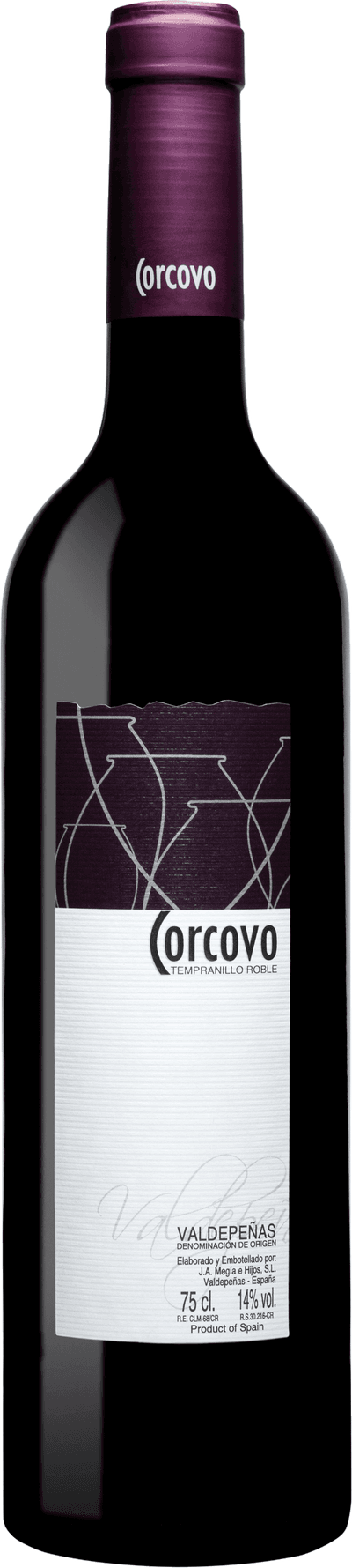 Corcovo Tempranillo Roble 2022