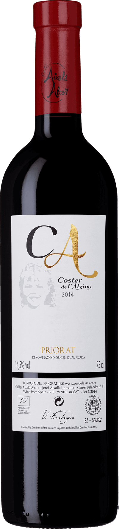 Coster de l'Alzina Celler Aixalà-Alcait 2018