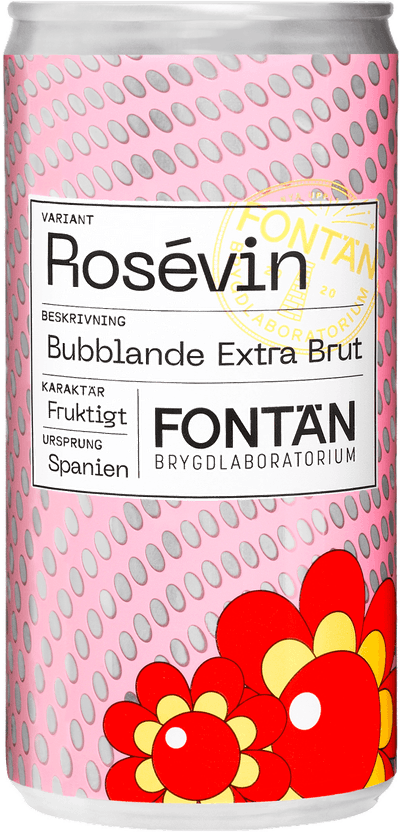 Fontän Bubblande Rosévin 2024