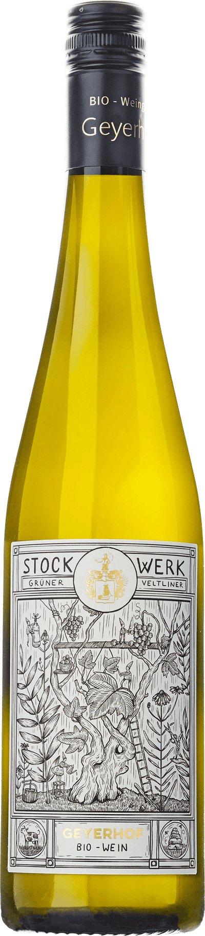 Geyerhof Stockwerk Grüner Veltiner Bio 2025