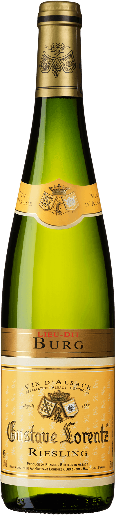 Gustave  Lorentz Riesling Lieu dit Burg 2023