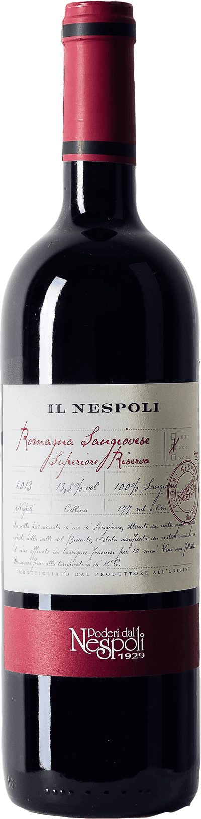 Il Nespoli Romagna Sangiovese Superiore Riserva 2020