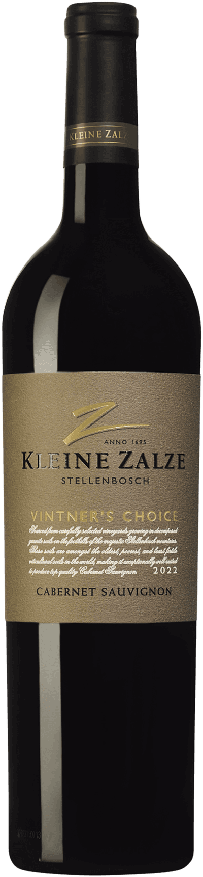 Kleine Zalze Vintner's Choice Cabernet Sauvignon 2022