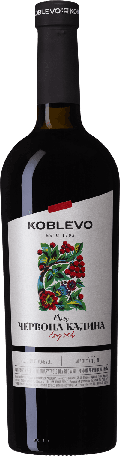 Koblevo Röda olvon Cab/Merlot 2022