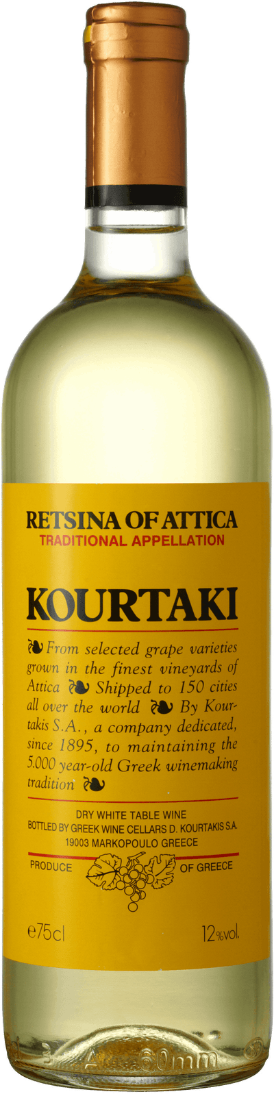Kourtaki Retsina of Attica