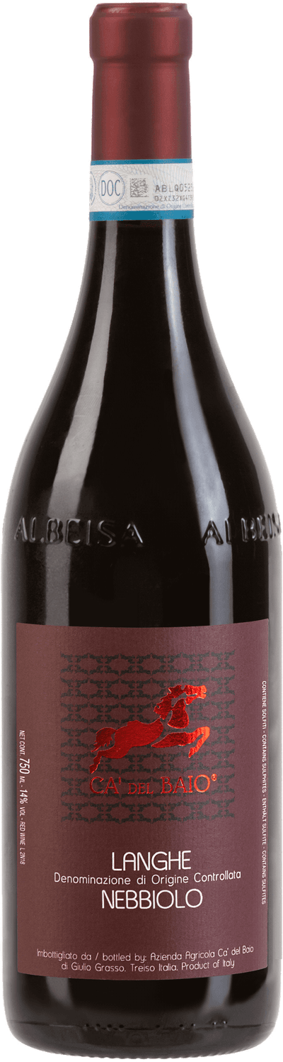 Langhe Nebbiolo Red Label Ca' del Baio 2025