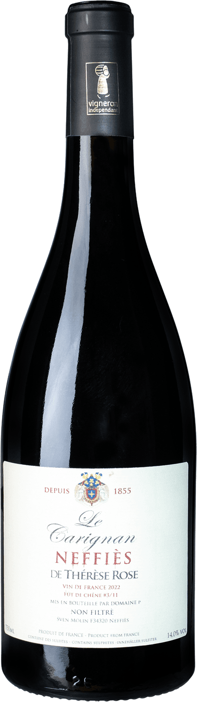 Le Carignan Neffiès de Thérèse Rose 2022