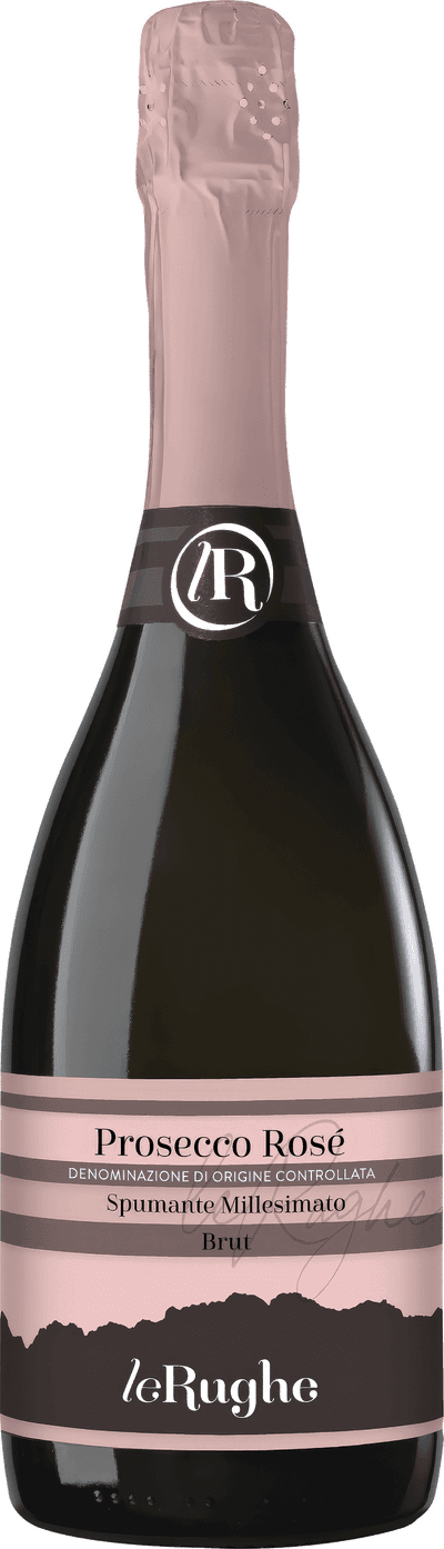 Le Rughe Prosecco Rosé Brut Millesimato 2023