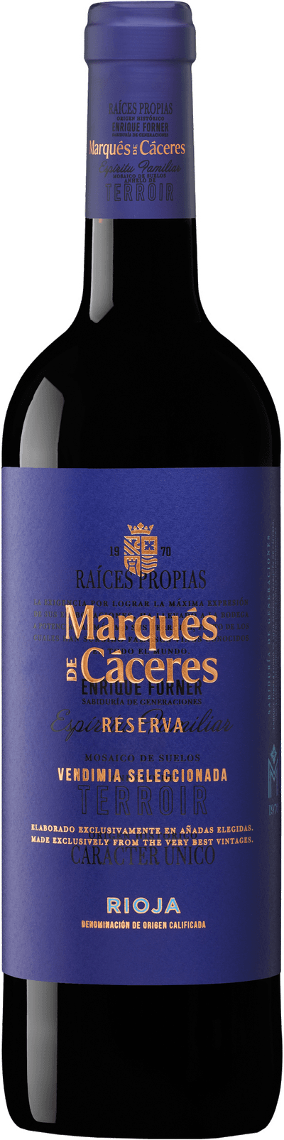 Marqués de Cáceres Reserva 2019