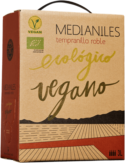 Medianiles Tempranillo Roble Ecológico 2023