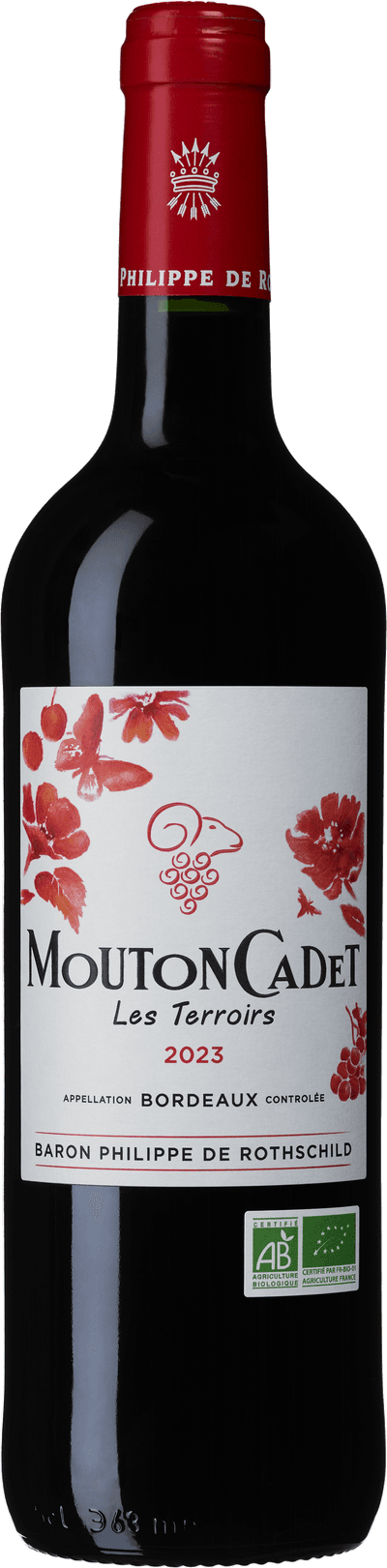 Mouton Cadet Les Terroirs Rouge 2023