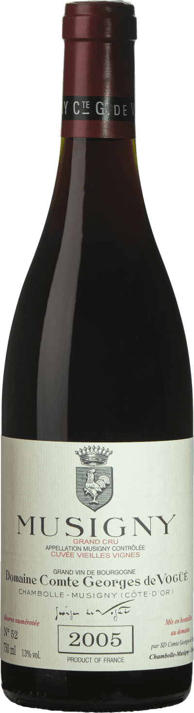 Musigny Vieilles Vignes Grand Cru Domaine Comte Georges de Vogüé 2005