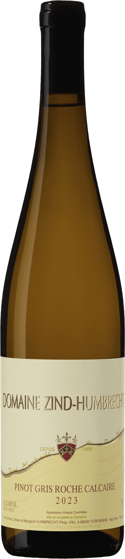 Pinot Gris Roche Calcaire Domaine Zind-Humbrecht 2023