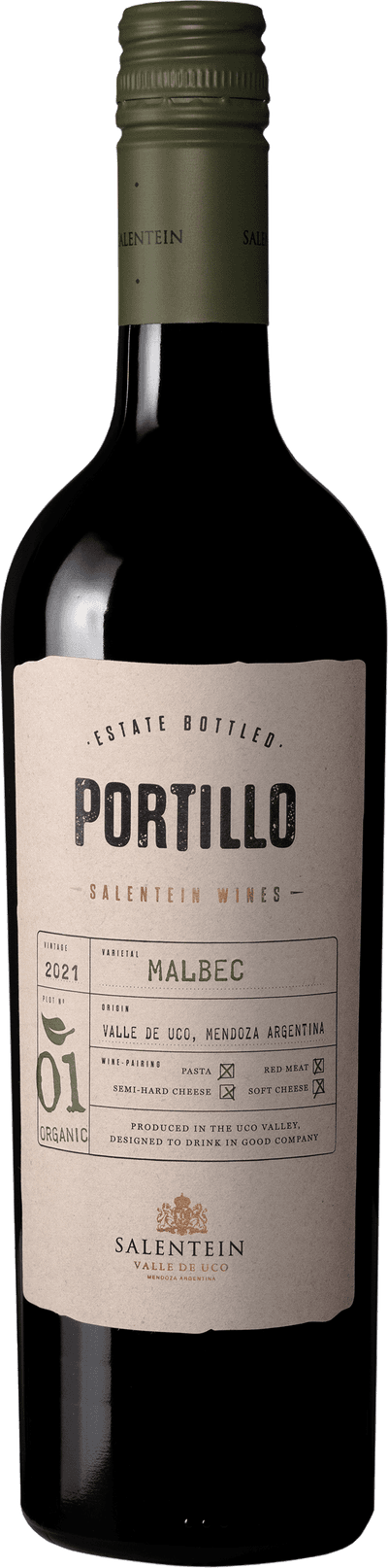 Portillo Organic Malbec 2021