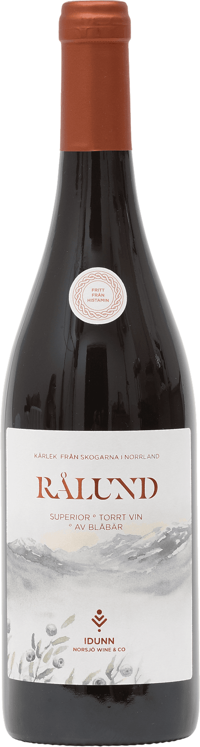 Rålund Superior Torrt vin av blåbär 2019