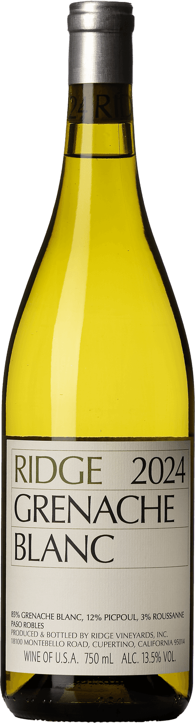 Ridge Vineyards Grenache Blanc Paso Robles 2024