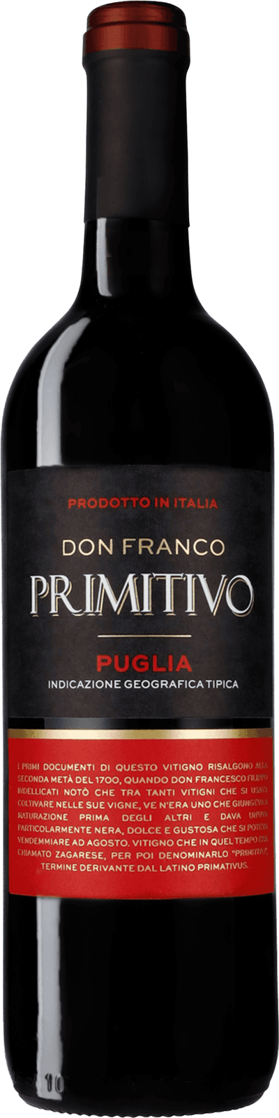 Riolite Vini Don Franco Primitivo 2022